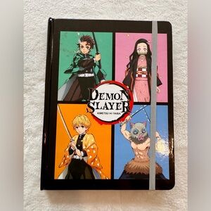 Surreal Entertainment Demon Slayer Hardcover Journal Notebook With Lined Paper